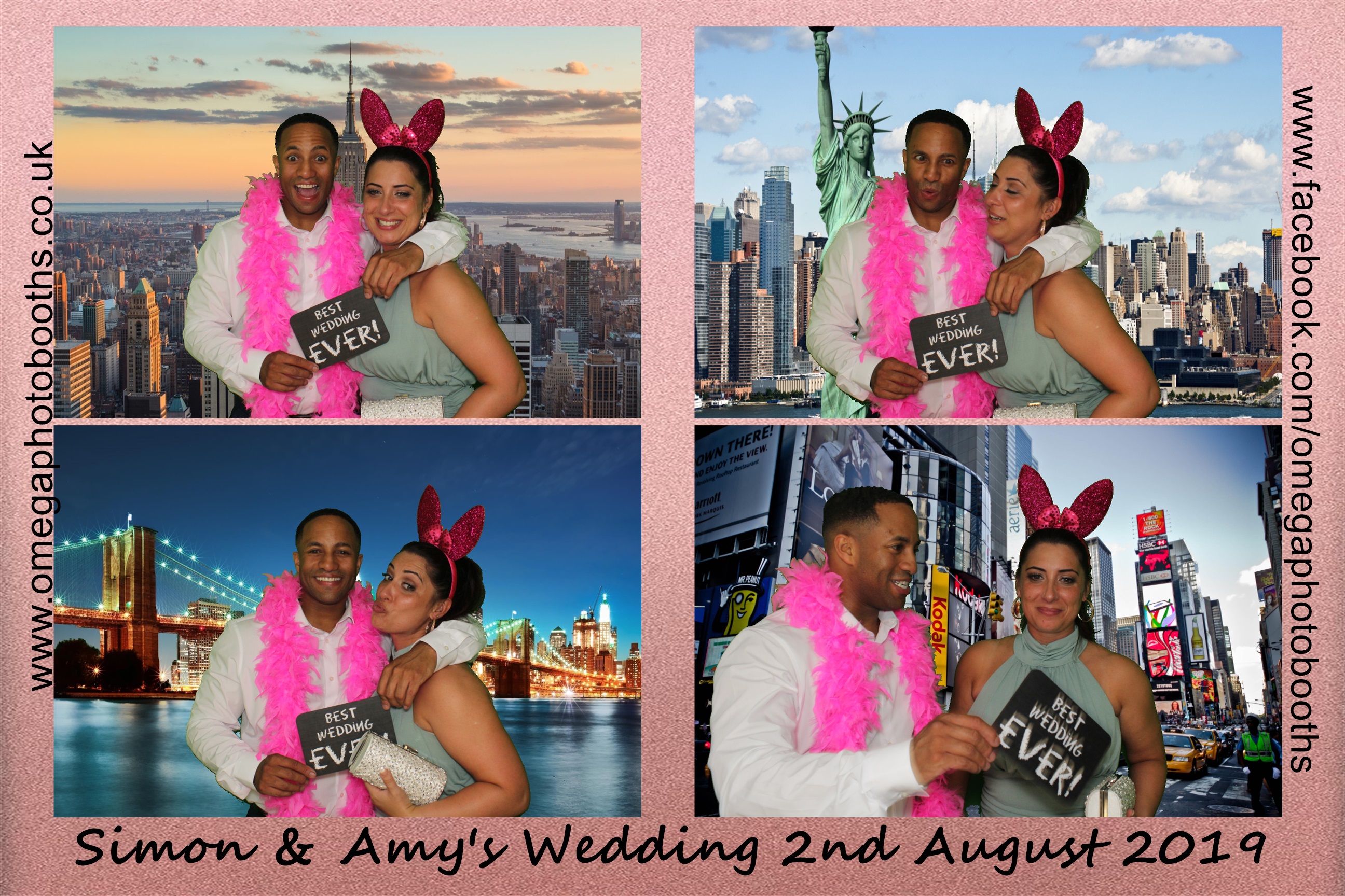 Simon & Amy’s Wedding | View more photos from the event at gallery.omegaphotobooths.co.uk/u/Omega-Photobooths/Simon-Amy’s-Wedding